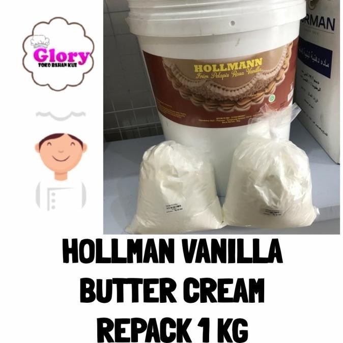 

Hollman Vanilla Buttercream Repack 1Kg ( 2X@1Kg)