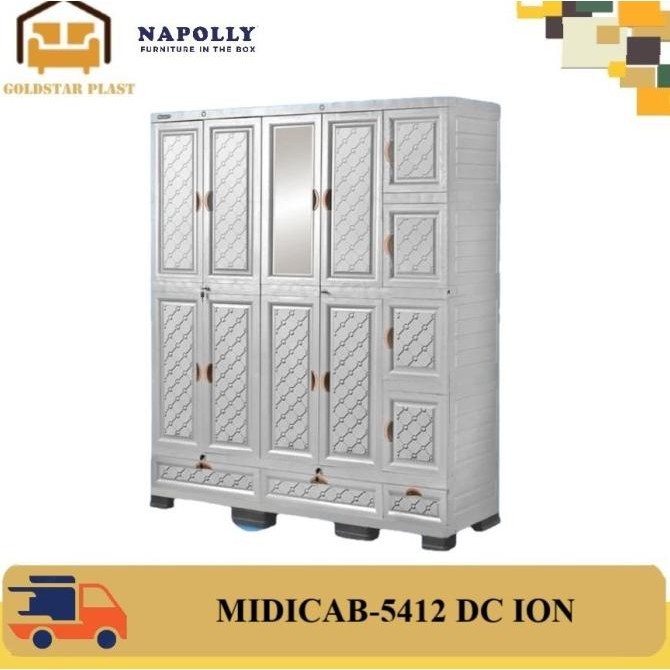 Lemari Plastik Napolly/Lemari Pakaian Jumbo/MIDICAB SERIES