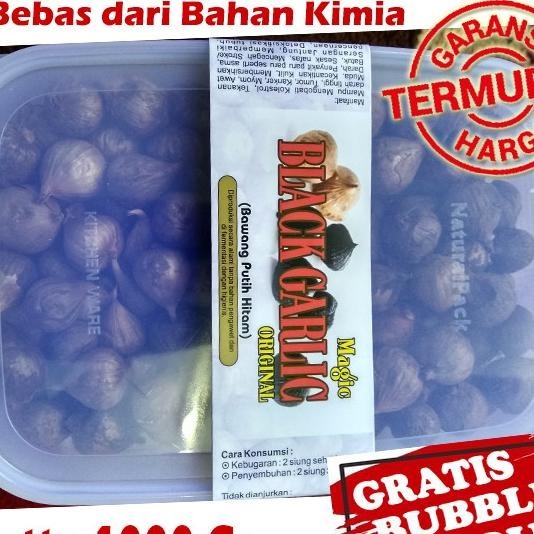 

Bawang Putih Hitam Tunggal 1 Kg -Bla Garlic- Bawang Hitam Lanang