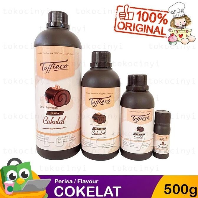 

Toffieco Flavour / Perisa - Cokelat / Chocolate 500 Gr