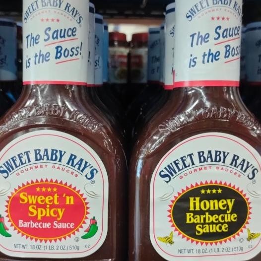 

Sweet Baby Rays Bbq Sauce Sweet N Spicy/Honey 510Gr