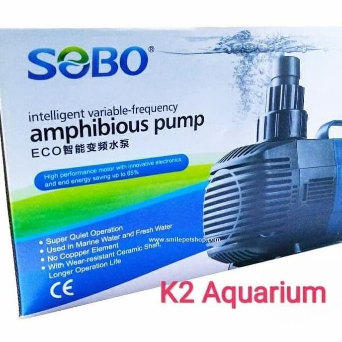 Hemat Listrik Sobo Bo 7000A Amphibious Pompa Kolam Sobo 7000 Original