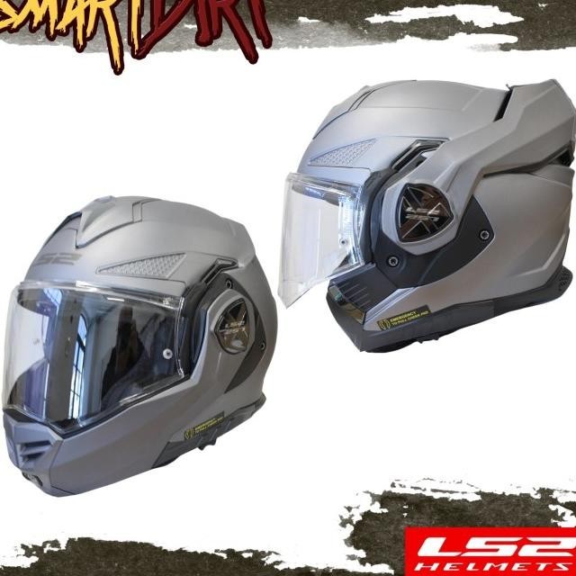 Helm Ls2 Advant X Ff901 Helm Modular Ls2 Advant X Ff901 Titanium Ori