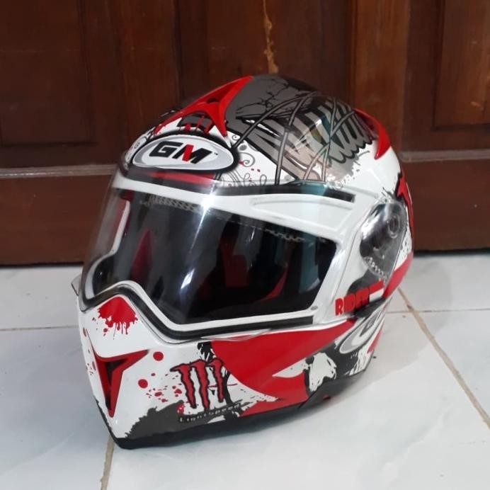HELM GM AIRBOURNE RED MONSTER ENERGY