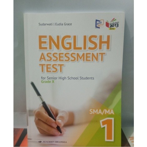 

BUKU ENGLISH ASSESSMENT TEST SMA X