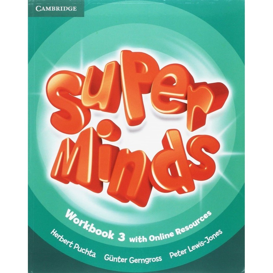 Terlaris Super Minds 3 Workbook - (Cambridge) SALE