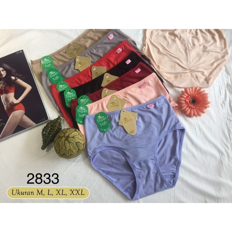 COBA POLINI PAKAIAN CELANA DALAM WANITA POLINI 2833 M-XXL R4