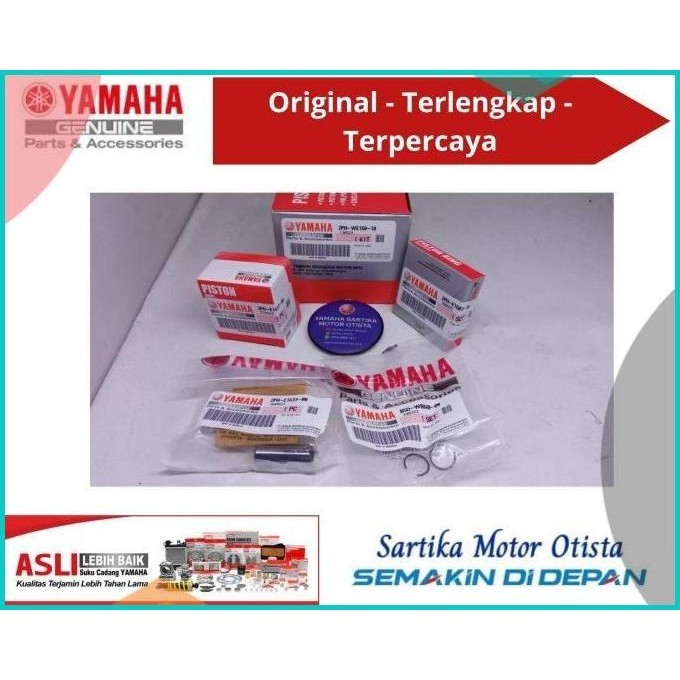 Original Piston Kit (2PHN) Yamaha Mio M3 8JVLZ4 sparepart