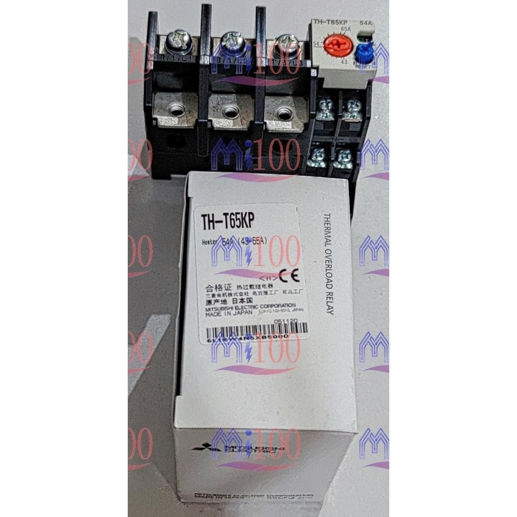 TERMURAH - Mitsubishi Thermal Overload Relay TOR TH-T 65KP / TH-T65KP / THT 65KP