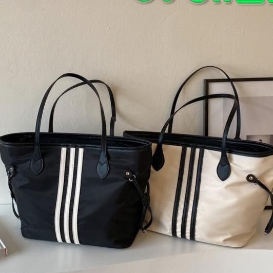 Tas Tote Bag Nylon Besar Wanita Fashion Korea Te13