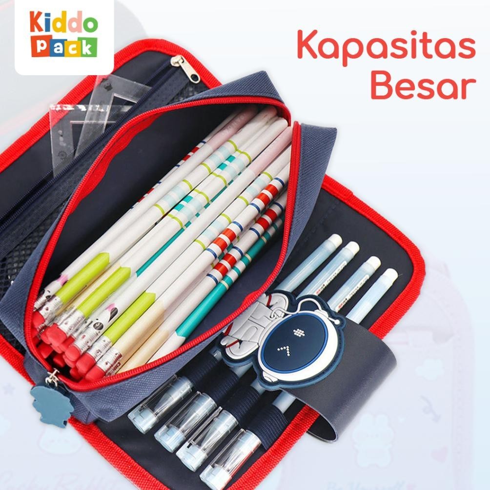 

Evy-510 Kiddopack Kotak Pensil Multifungsi Anak Sekolah Laki-Laki Perempuan - Bruno Mumer