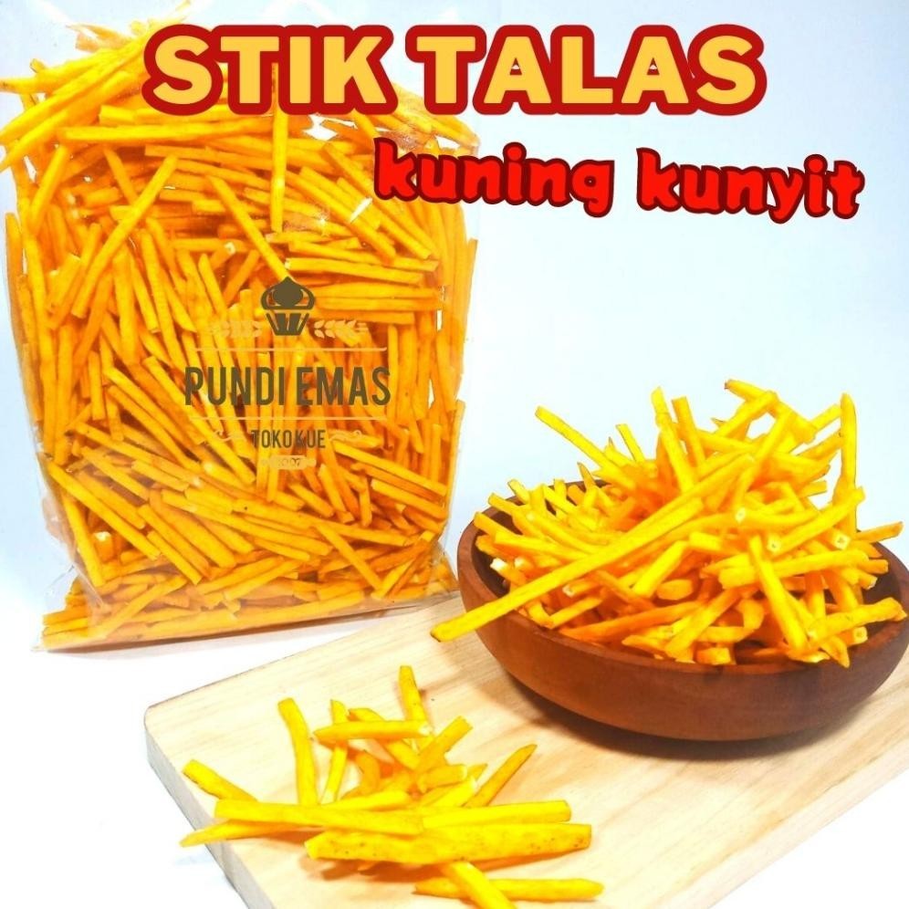 

Terlaris! Stik Talas Keripik Talas Kuning Kunyit Kiloan Sale
