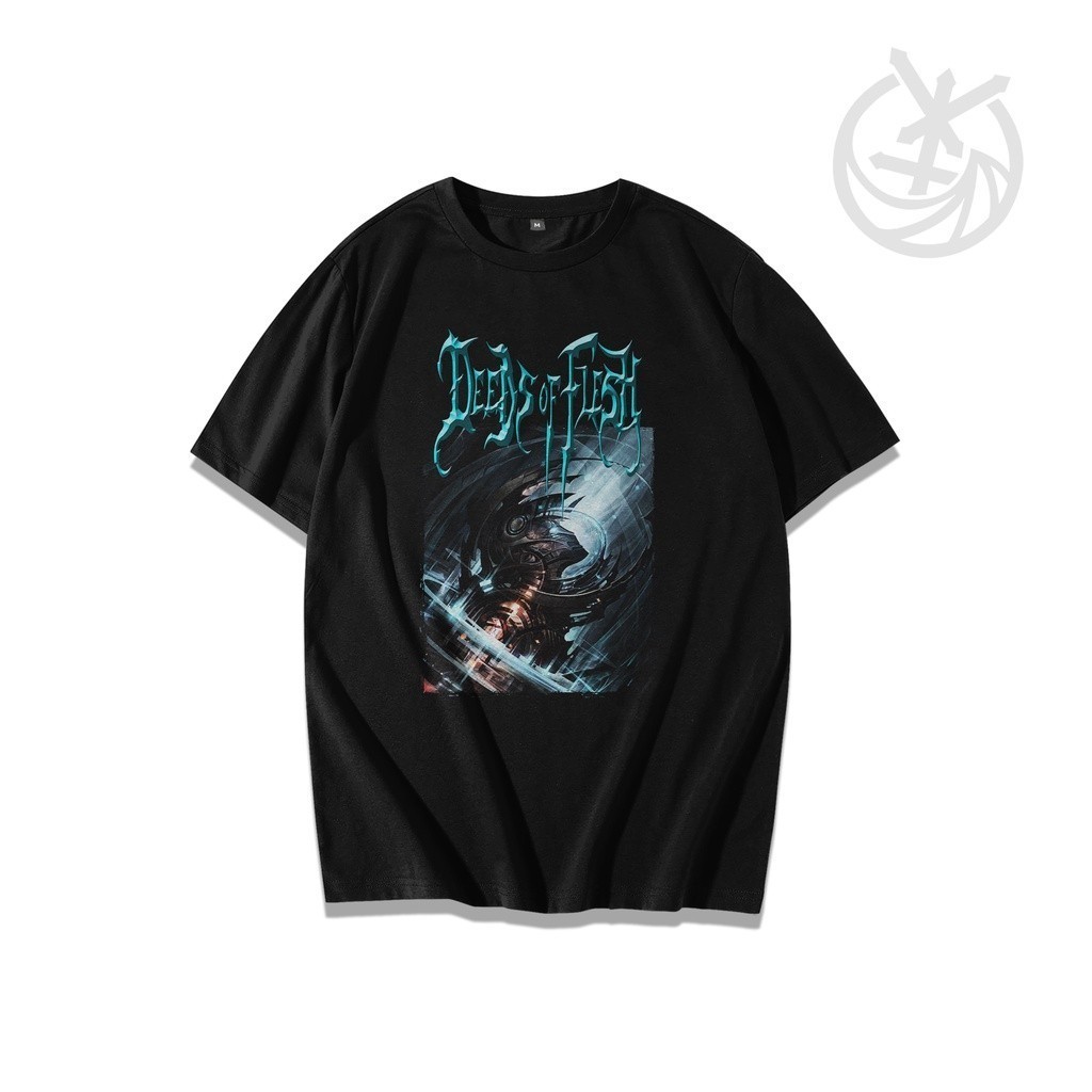 Kaos distro keren| Baju pria distro| Kaos pria keren terbaru| Kaos Death Metal Deeds of Flesh 1184