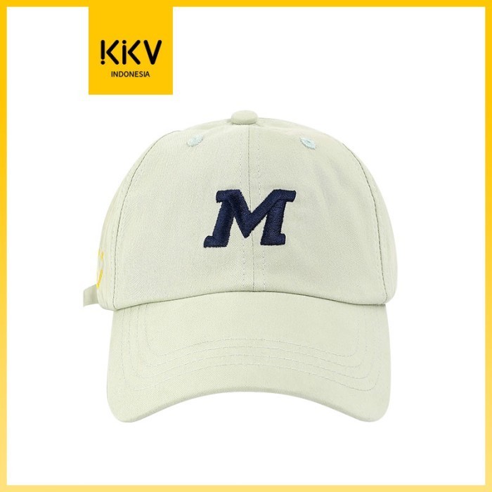 Kkv Dylee&Lylee Topi Baseball Huruf M Biru Hijau