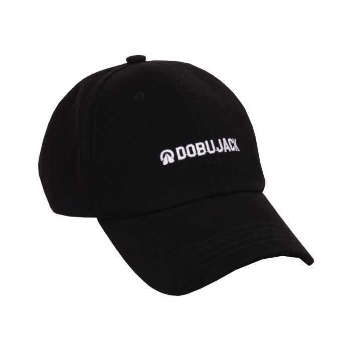 Dobujack Topi Fluffy Black Hat