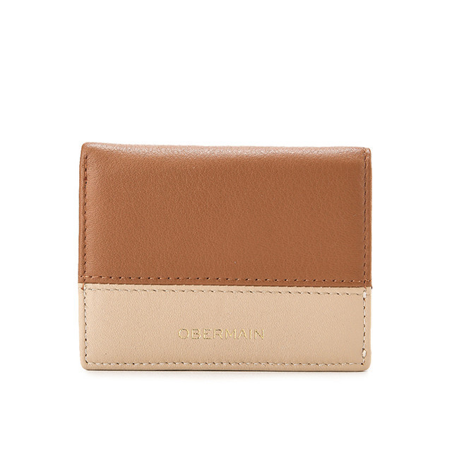 Obermain Dompet Kartu Wanita BERNICE CARDHOLDER Tan OBWL18250TN