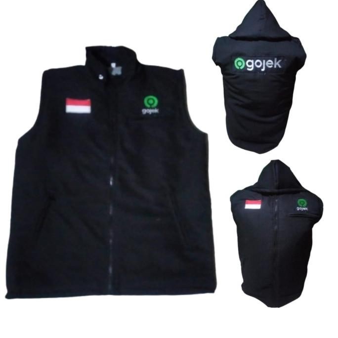 Rompi Gojek Terbaru Logo Bordir