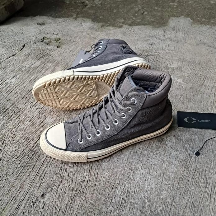 SEPATU CONVERSE CTAS HIGH LEATHER BOOT PC SIZE 41 SUEDE