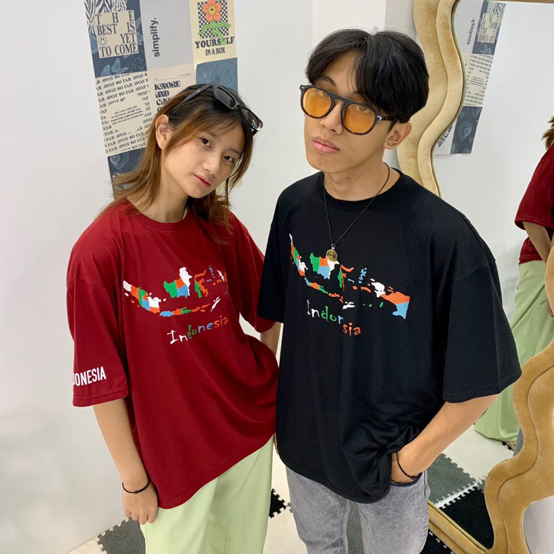 Kaus Lengan Panjang Kaos Merah Putih Indonesia Kais Kemerdekaan 79 Wanita Dewasa Baju 17 Agustus Bj 