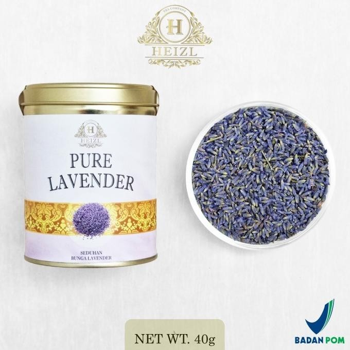 

HEIZL Lavender Flower Tea (Teh Bunga Lavender Yunani) 40gr LA