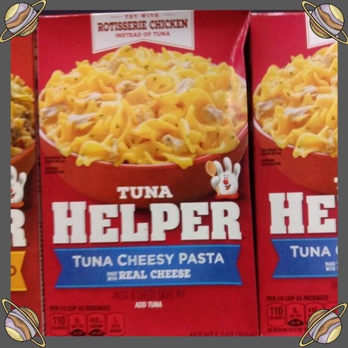 

[CLS] HELPER TUNA CHEESY PASTA WITH REAL CHEESE 150 GR