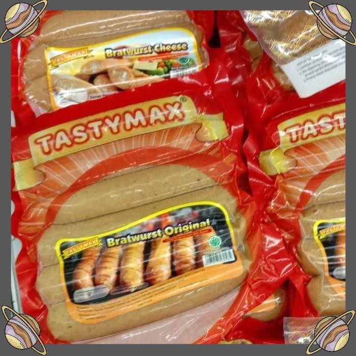 

[CLS] SOSIS ASAPI DAN AYAM/TASTYMAX BRATWURTS ORIGINAL 500 GR/FROZEN FOOD