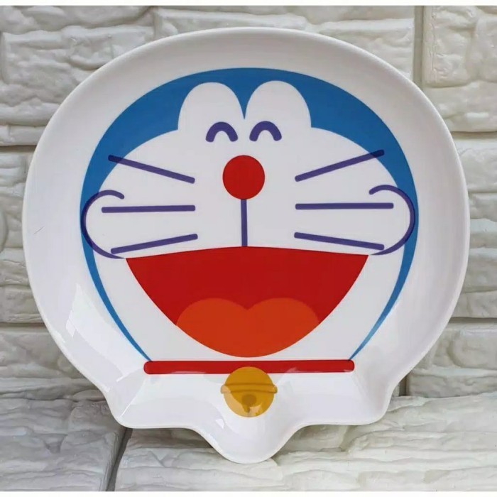 Buruan beli] PIRING MAKAN KERAMIK KEPALA ORI DORAEMON