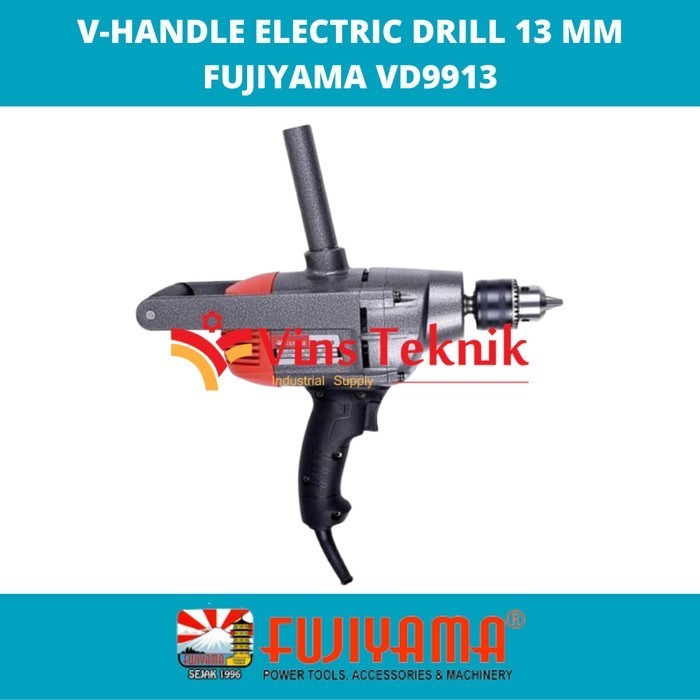 Fujiyama Vd 9913 V Handle 13Mm Electric Drill Mesin Bor 13Mm Vd9913