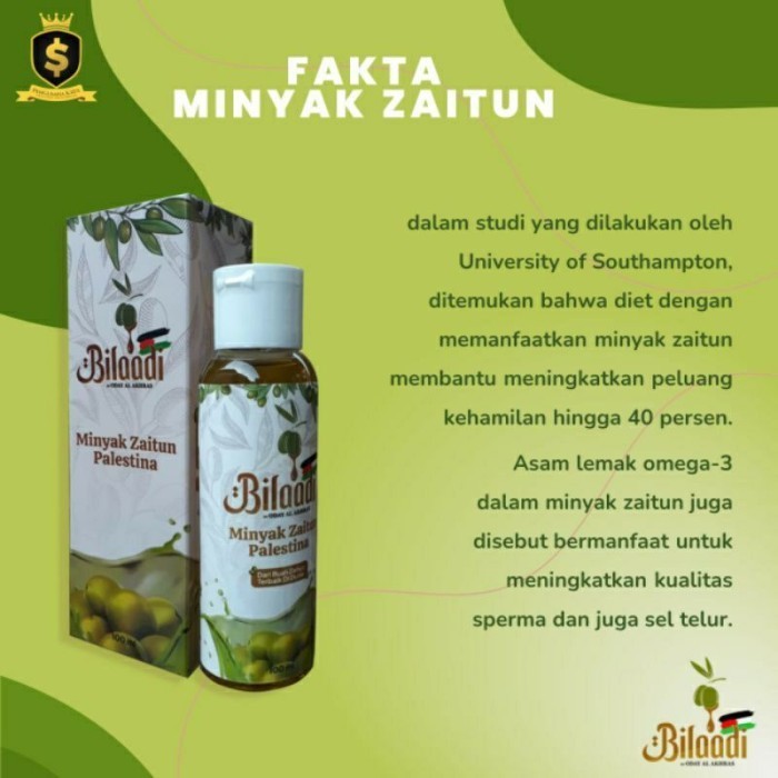 Minyak Zaitun Bilaadi Palestina