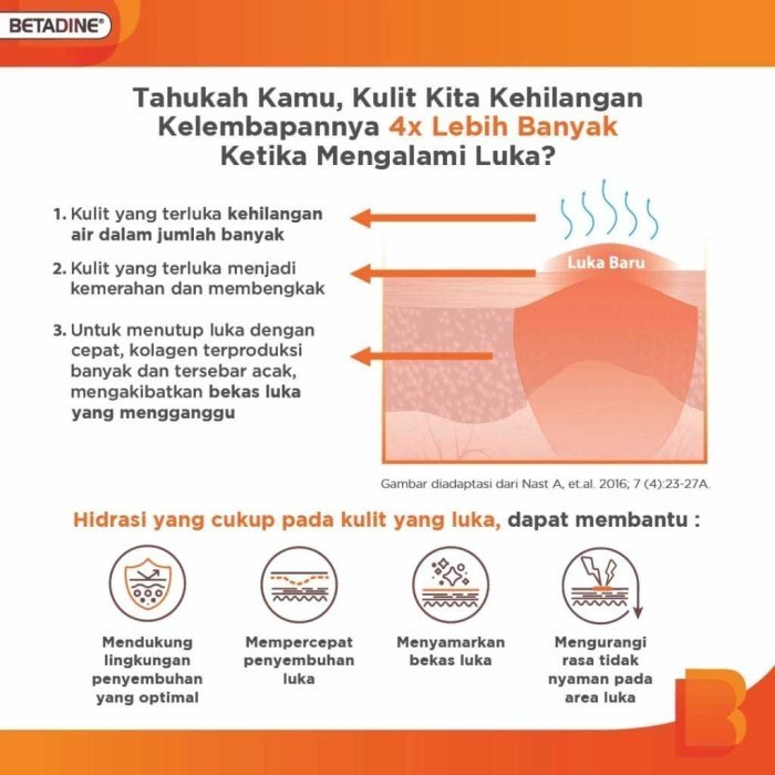 Betadine Hydra Gel 20Gr-Menyamarkan Bekas Luka
