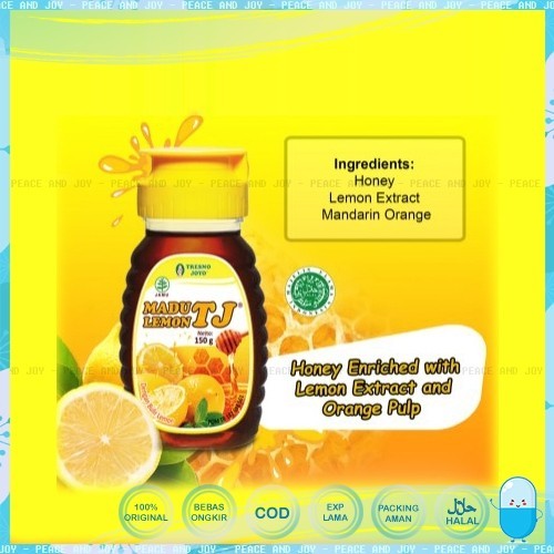 

MADU TJ LEMON 150 ML DENGAN LEMON DAN JERUK MANDARIN DIJAMIN ORIGINAL