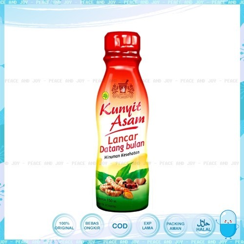 

KUNYIT ASAM DATANG BULAN SIDO MUNCUL 150 ML MELANCARKAN MENGATASI NYERI HAID DIJAMIN ORIGINAL