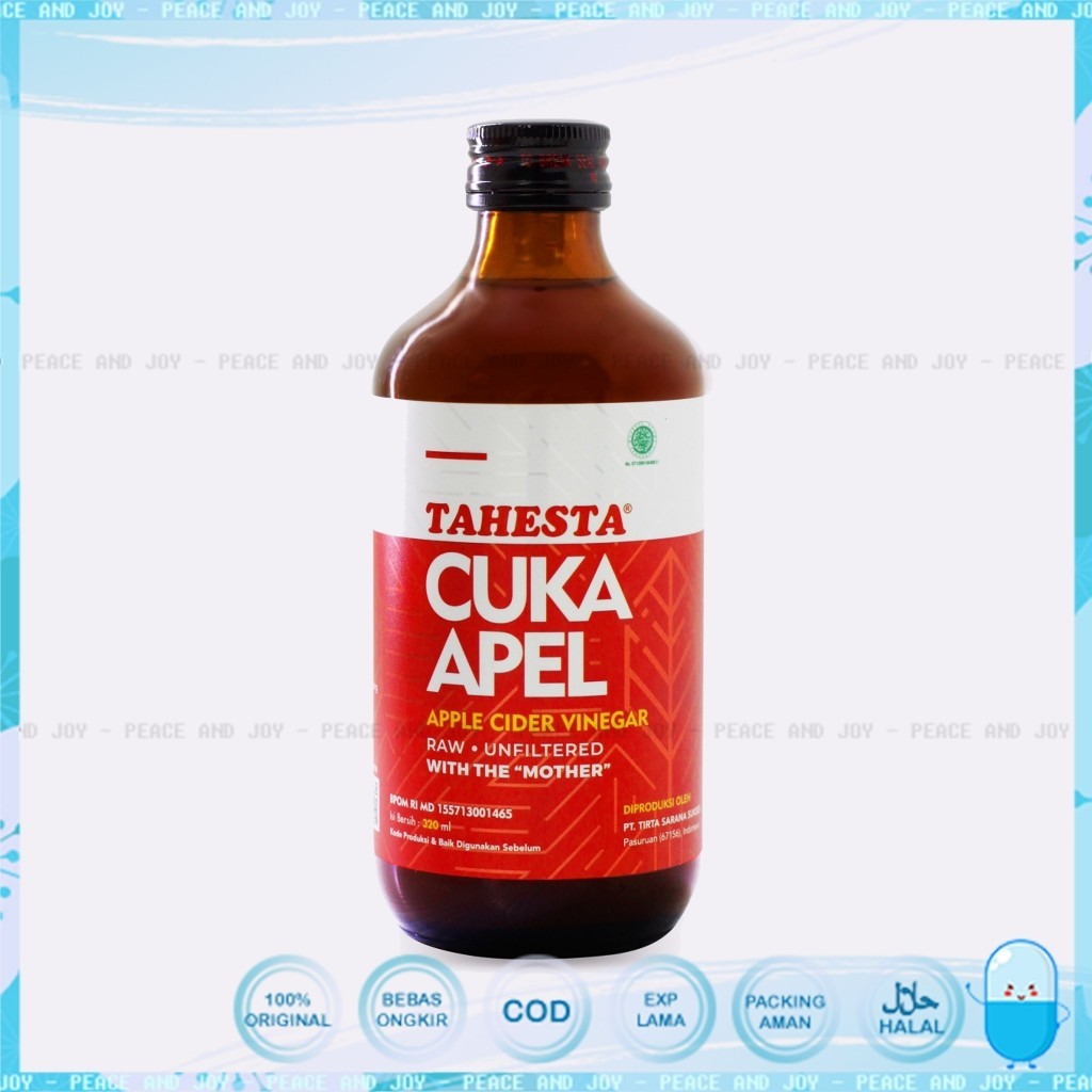 

CUKA APEL TAHESTA 320 ML MENINGKATKAN KESEHATAN TUBUH DIJAMIN ORIGINAL