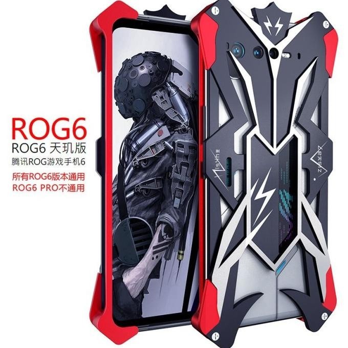 Case Asus Rog Phone 6 Hardcase Zimon Ori Metal Aluminium Phone Case Baru