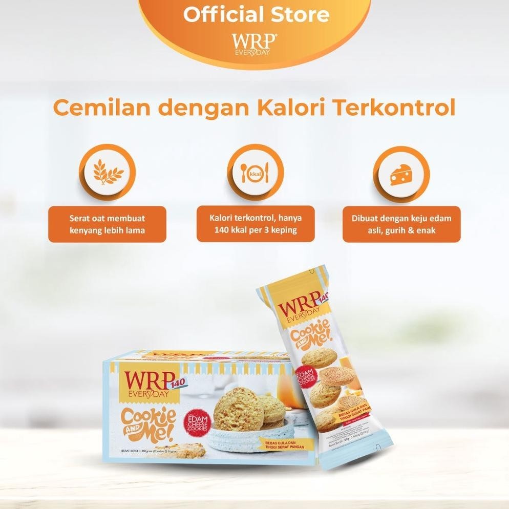 

dg-78 WRP Edam Cheese Cookies 30g (Bundle 6) - Camilan Diet Premium