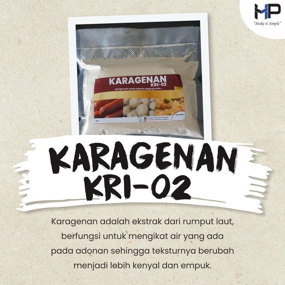 

TGC-1924 Carrageenan Karagenan KRI 02 - Tepung pengenyal bakso/pentol/sosis/nugget/pempek/otak-otak (200g) Terlaris