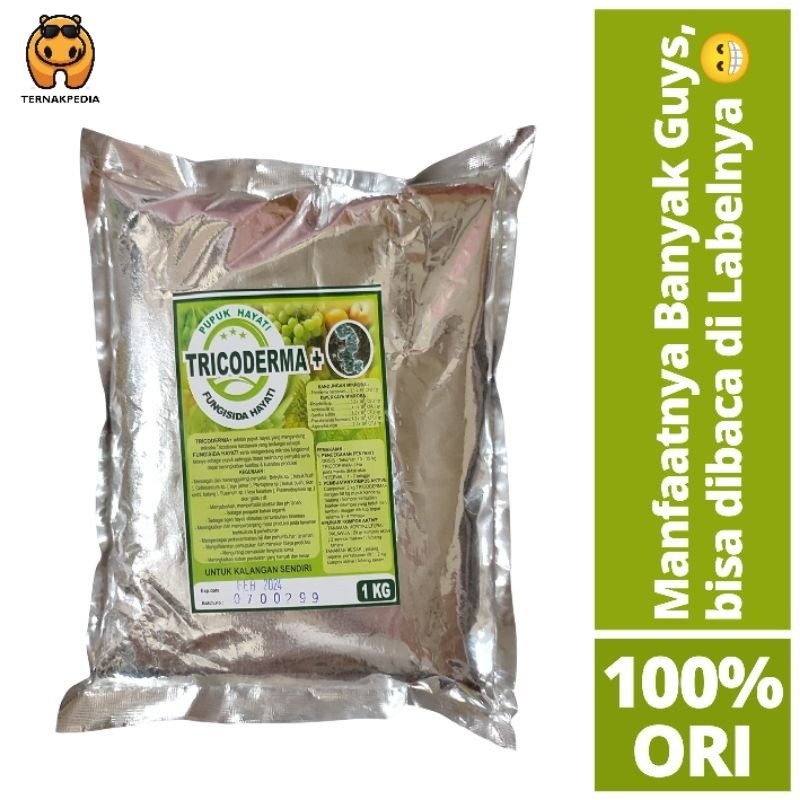 Pupuk Tricoderma 1 Kg - Tricoderma 1 Kg - Pupuk Tricoderma - pupuk organik tricoderma - Pupuk Hayati