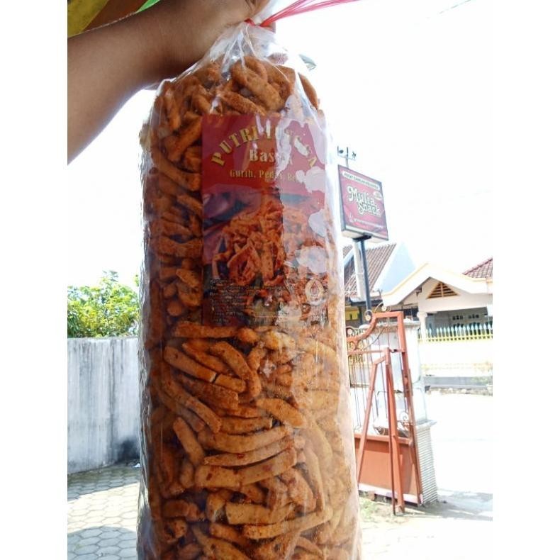 

HRN-813 Basreng stik premium daun jeruk 2 kilogram / camilan baso goreng khas Bandung 2 kg Premium