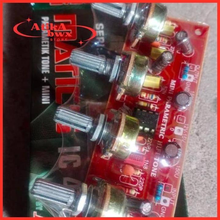 PROMO KIT MATIC'S IC 4558 PARAMETIK TONE + MINI / Kit Parametik Tone IC 4558 Atikah_bwx