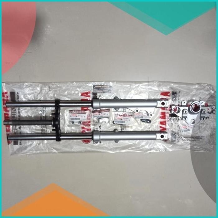 SHOCK DEPAN RX KING KOMPLIT SEGITIGA ATAS TABUNG SHOCK DEPAN ORI YAMHA