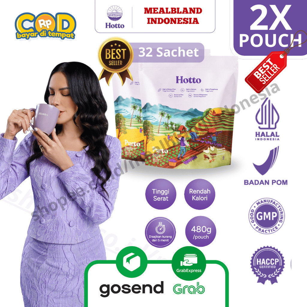 

[Paket Bundling] 2 Pouch Original Hotto Purto 100% BPOM Halal Official Store
