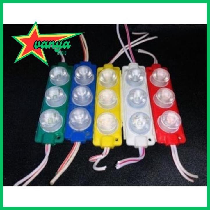 [JUAL BIJIAN] LED 3 MATA JUMBO DC 12VOLT 3 WATT vanya__77