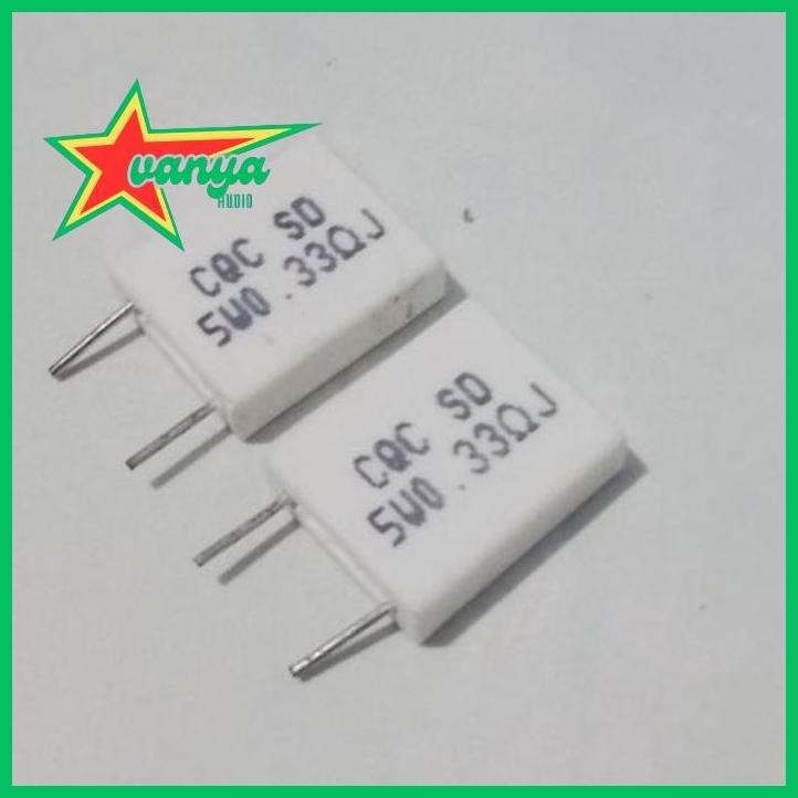 [NOBLE] RESISTOR NOBLE 5 WATT TIPE BERDIRI PERSEGI vanya__77