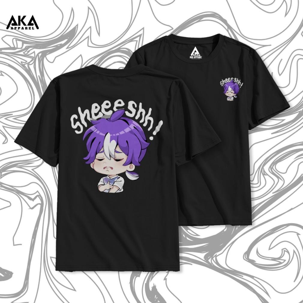Viral Kaos Sheeeshh Emote Mobile Legends T-Shirt Distro Emote Mobile Legends Premium Pria Wanita Ter