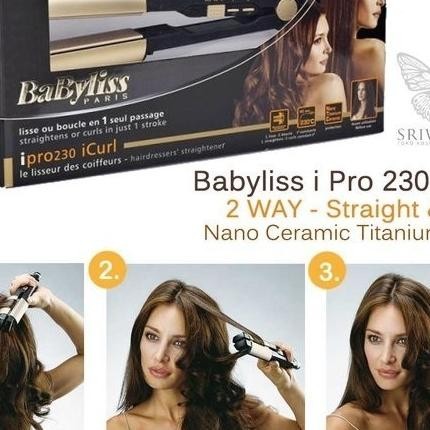 Catokan Pelurus Dan Gkriting Rambut Babyliss Ipro 230 Icurl