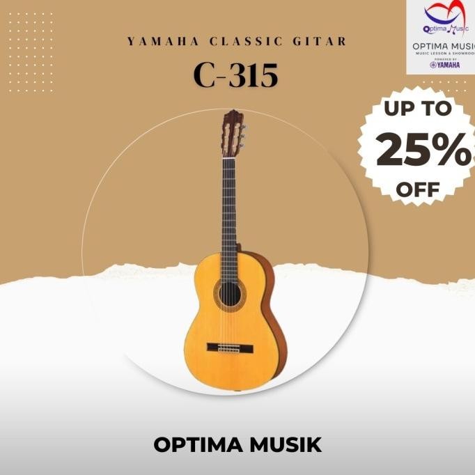 . Yamaha C315 / C315 gitar klasik original YAMAHA
