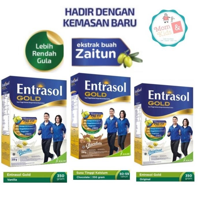 

Entrasol Gold Vanila Coklat Original 350 gr / 350gr