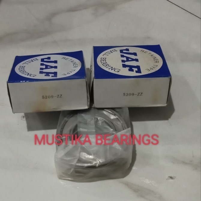 BEARING 5209 ZZ/5209ZZ TUTUP BESI ASLI JAF