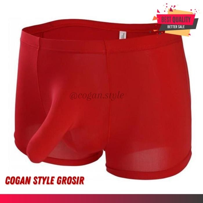 MEN BOXER BELALAI PRIA CELANA DALAM BELALAI PRIA RED