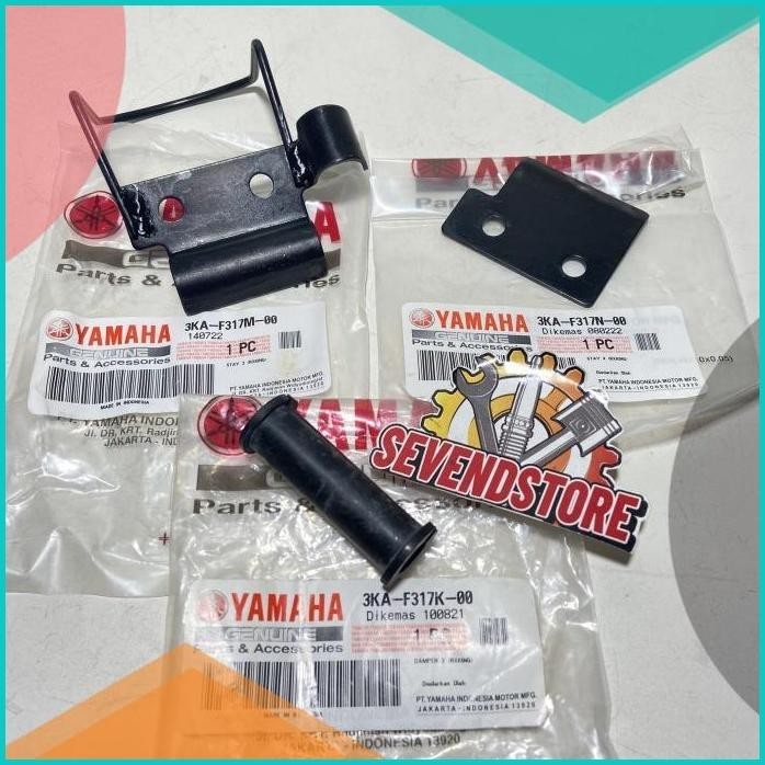 Dudukan Plat Nomor Depan Bracket Plat No RX King RXK Set Ori YGP 8JVLZ